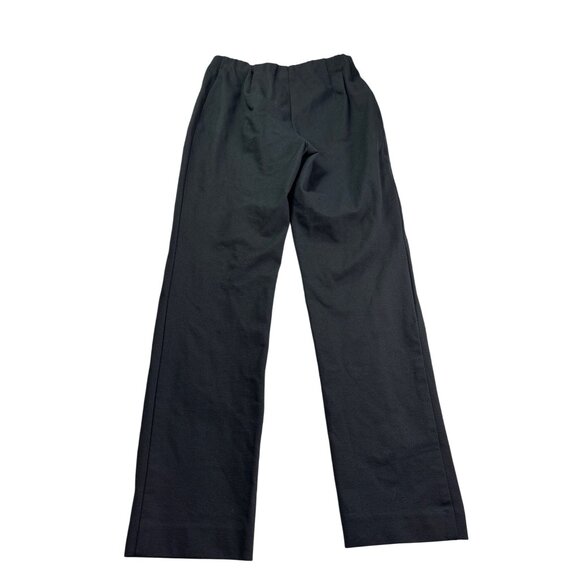 J. Jill Womens Black Slim Leg Ponte Pants Size XS Pull On Elastic Waist - Picture 2 of 5